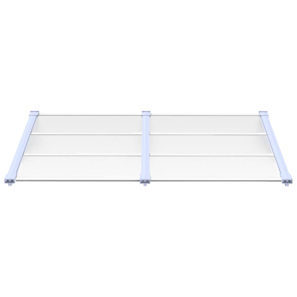 Deurluifel 152,5x90 cm polycarbonaat grijs en transparant is nu te koop bij PeponiXL, paradijselijk wonen!