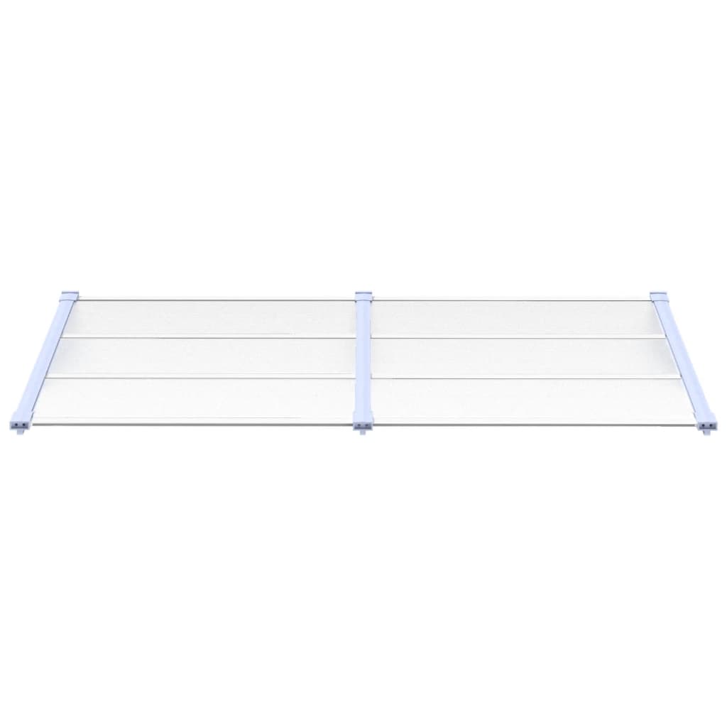 Deurluifel 199x90 cm polycarbonaat grijs en transparant is nu te koop bij PeponiXL, paradijselijk wonen!
