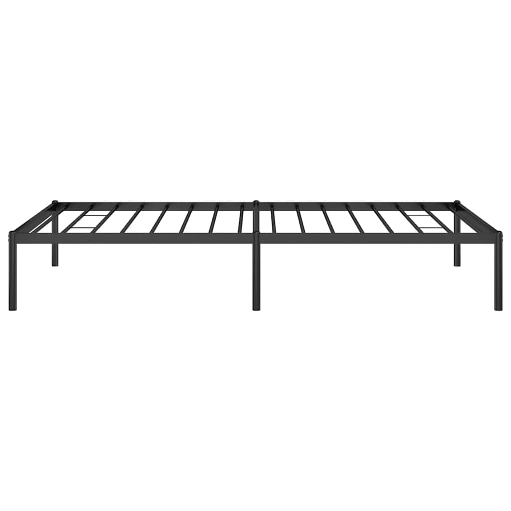 Bedframe metaal zwart 100x190 cm is nu te koop bij PeponiXL, paradijselijk wonen!