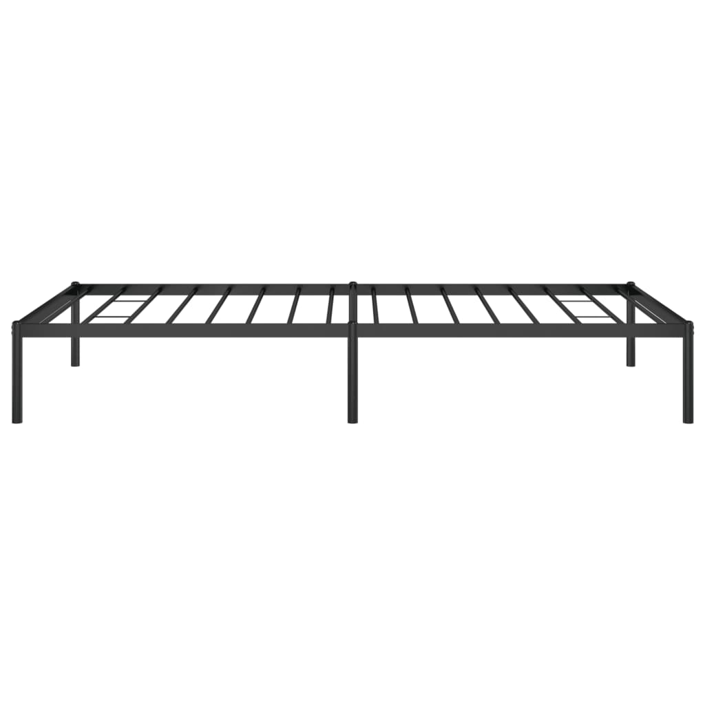 Bedframe metaal zwart 100x200 cm is nu te koop bij PeponiXL, paradijselijk wonen!