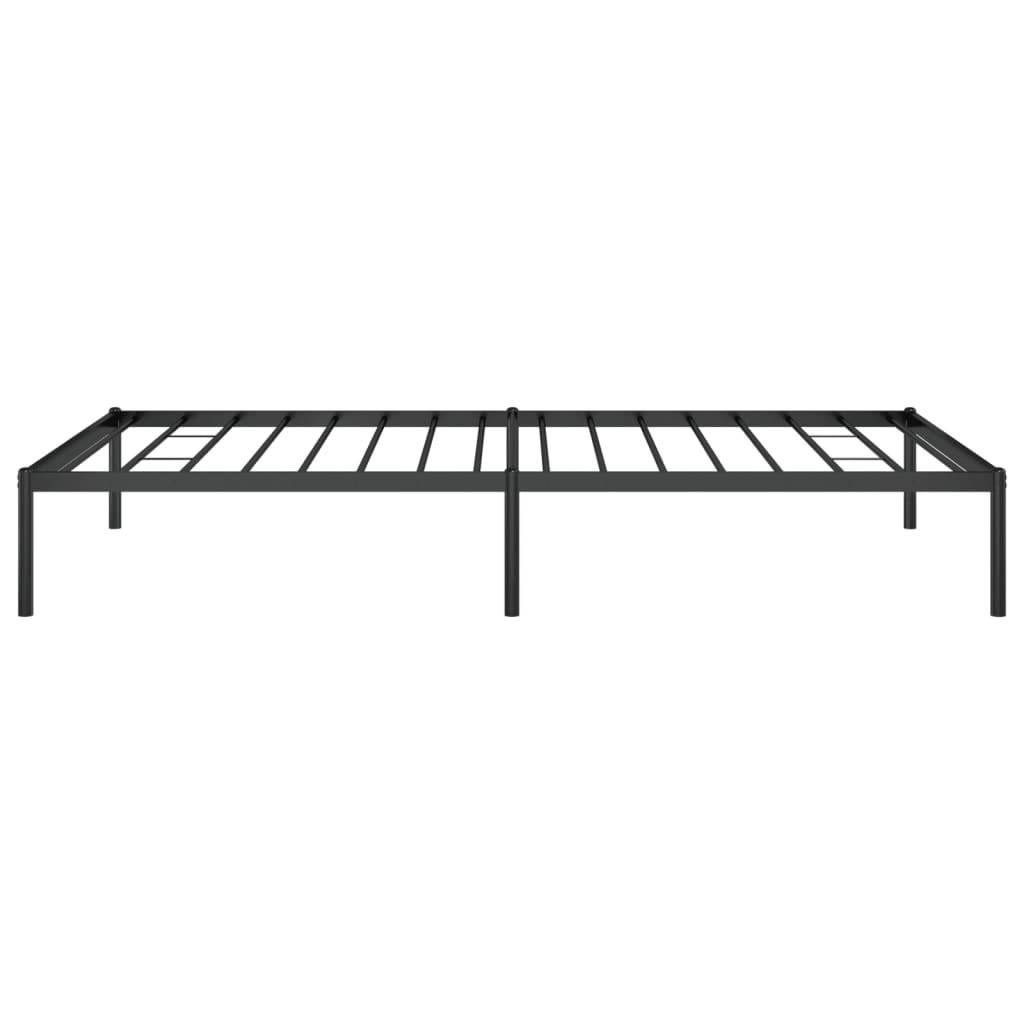 Bedframe metaal zwart 107x203 cm is nu te koop bij PeponiXL, paradijselijk wonen!