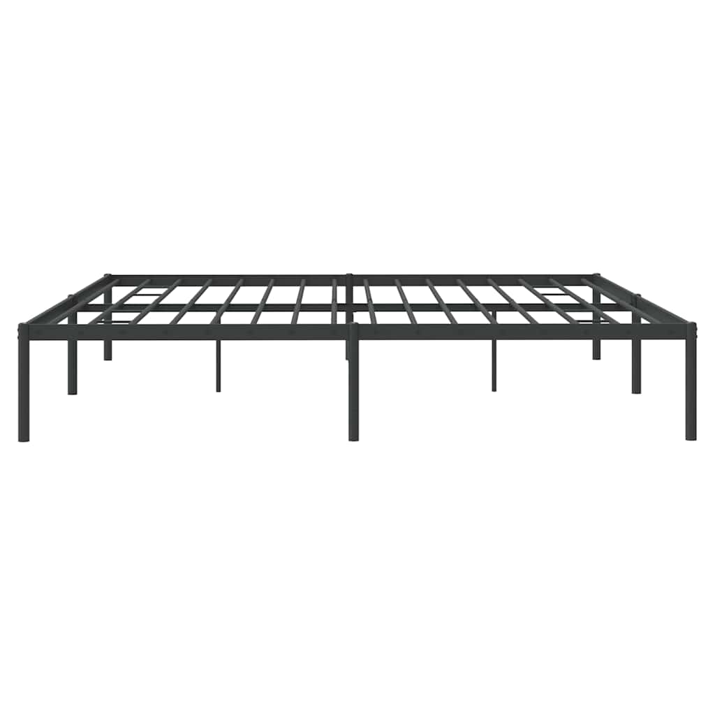 Bedframe metaal zwart 180x200 cm is nu te koop bij PeponiXL, paradijselijk wonen!