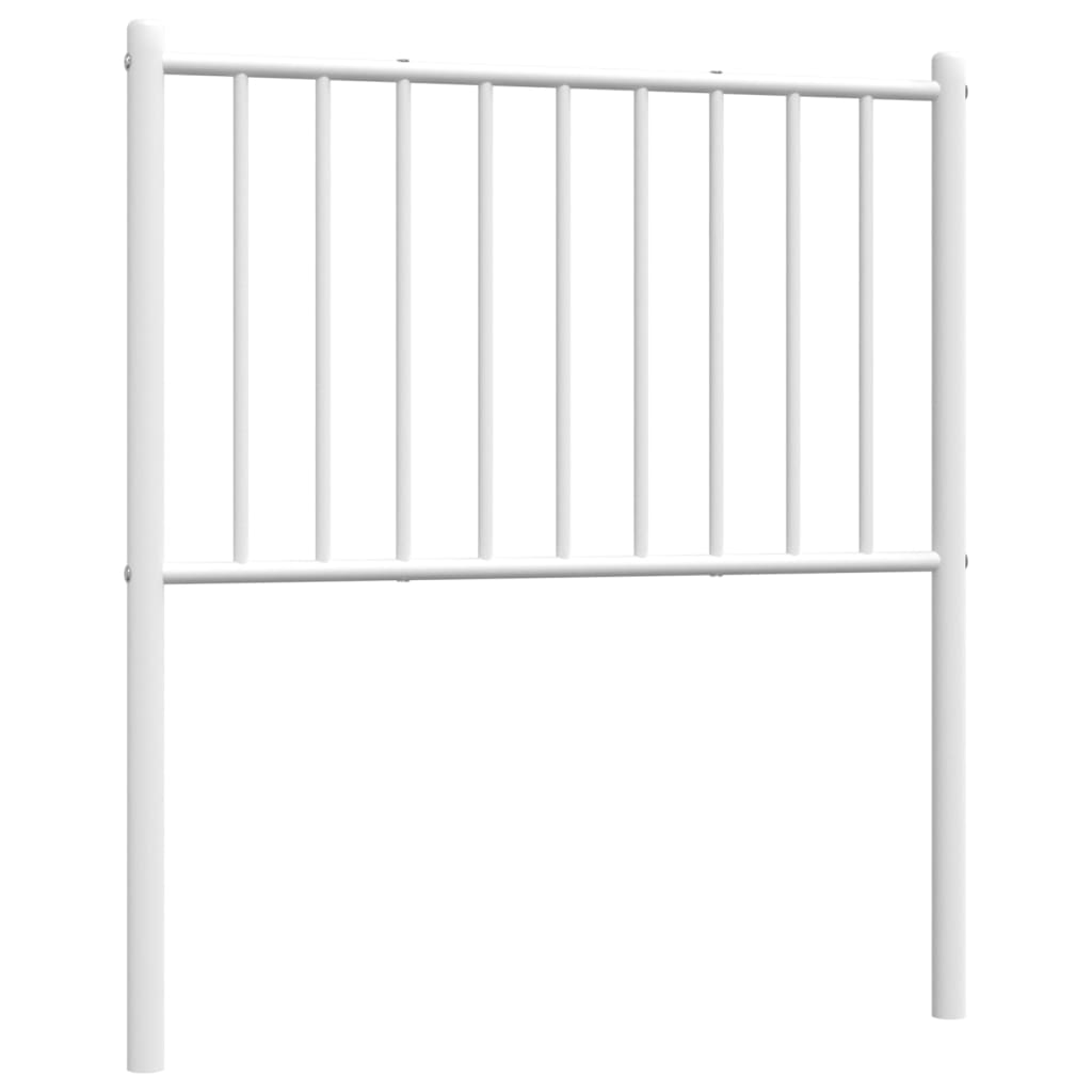 Vervangend hoofdbord metaal wit 75 cm is nu te koop bij PeponiXL, paradijselijk wonen!