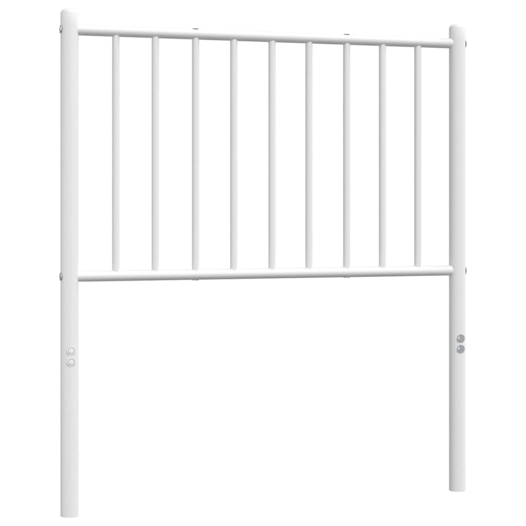 Vervangend hoofdbord metaal wit 75 cm is nu te koop bij PeponiXL, paradijselijk wonen!