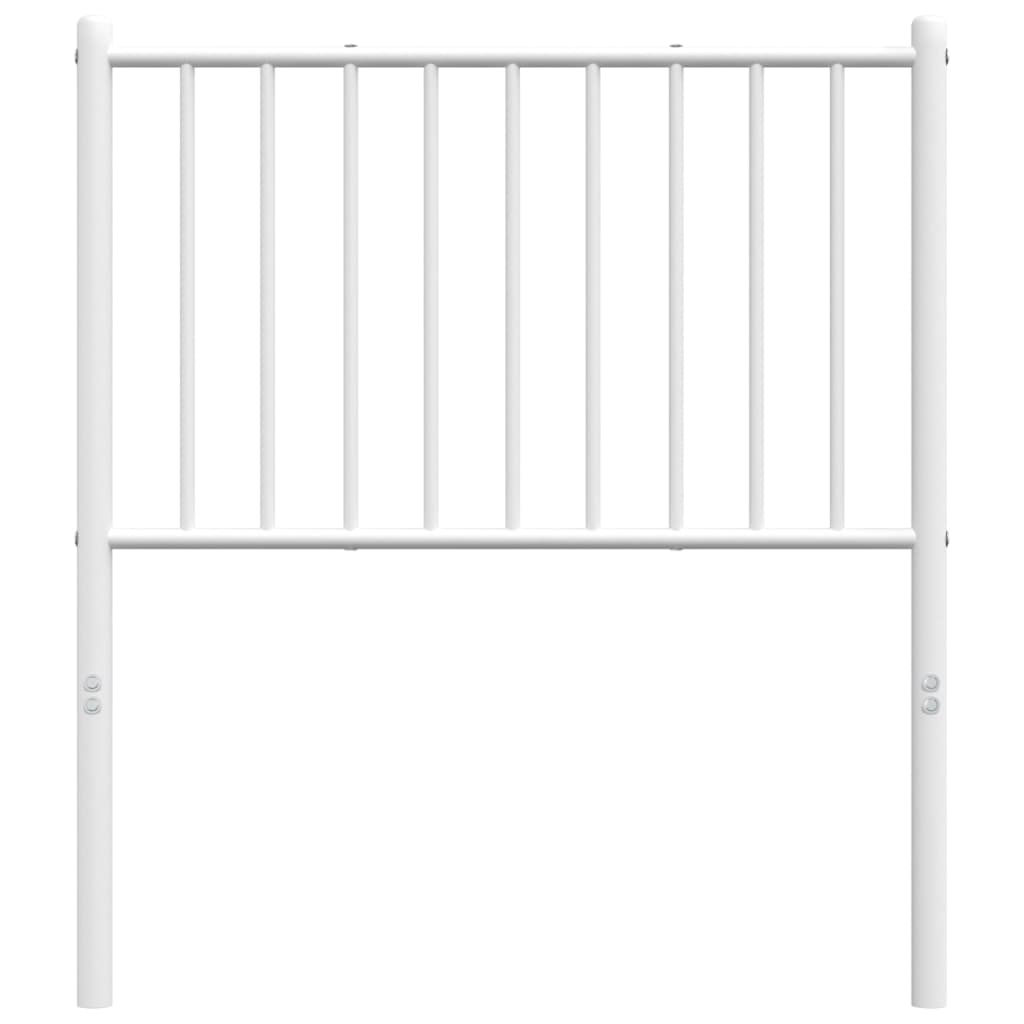 Vervangend hoofdbord metaal wit 75 cm is nu te koop bij PeponiXL, paradijselijk wonen!