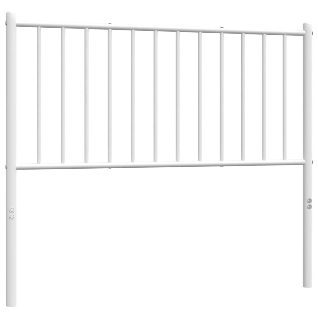 Vervangend hoofdbord metaal wit 100 cm is nu te koop bij PeponiXL, paradijselijk wonen!
