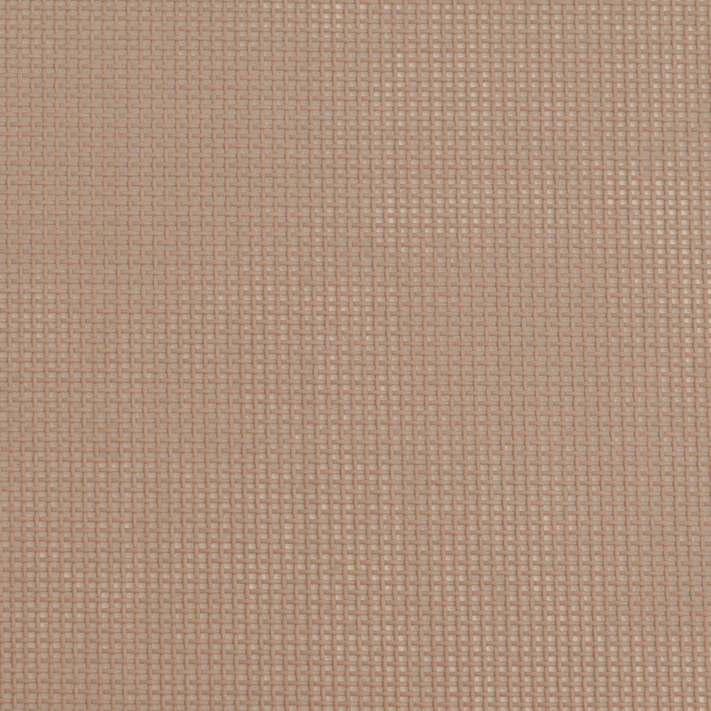 Strandstoelen 2 st textileen en gepoedercoat staal taupe is nu te koop bij PeponiXL, paradijselijk wonen!