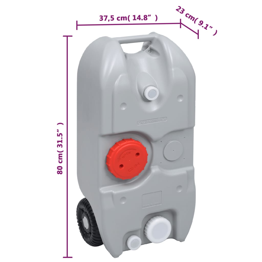 Campingtoilet en watertankset draagbaar is nu te koop bij PeponiXL, paradijselijk wonen!