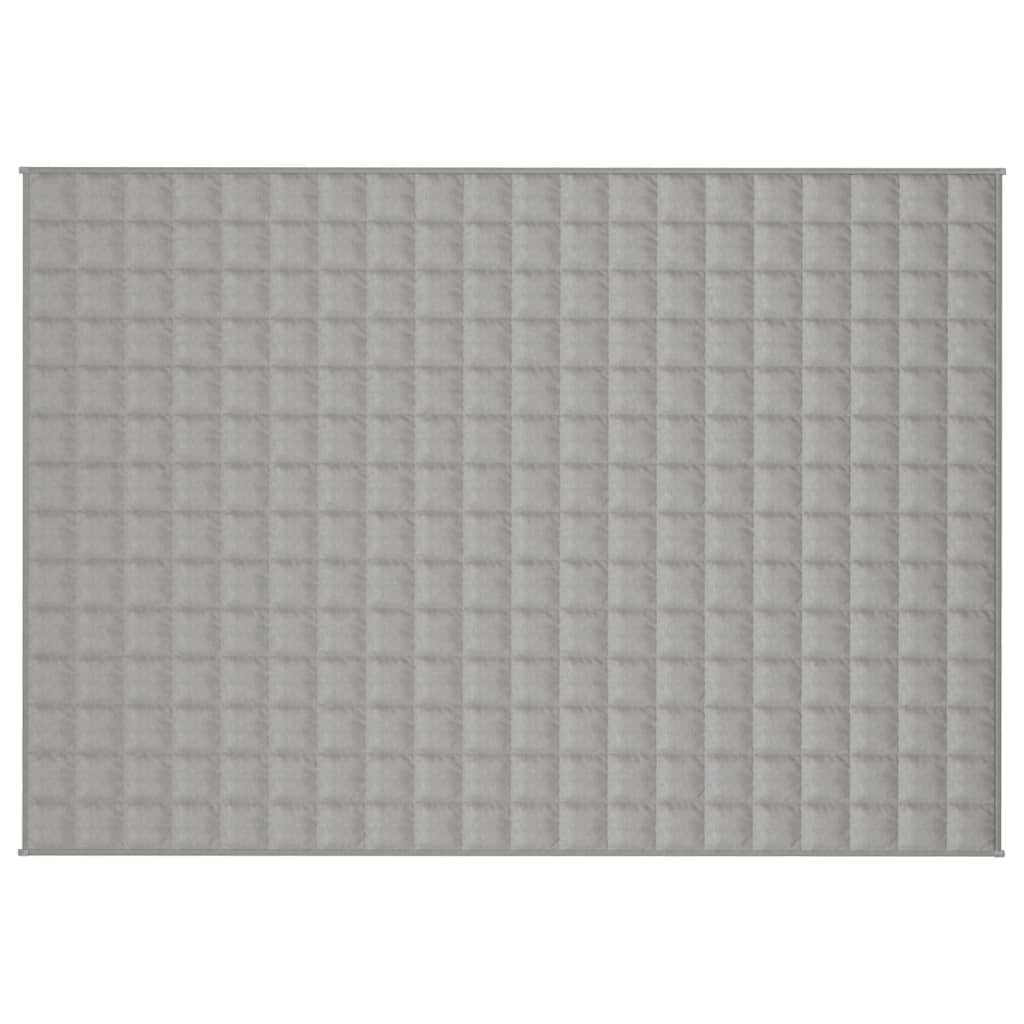 Verzwaringsdeken 135x200 cm 6 kg stof grijs is nu te koop bij PeponiXL, paradijselijk wonen!