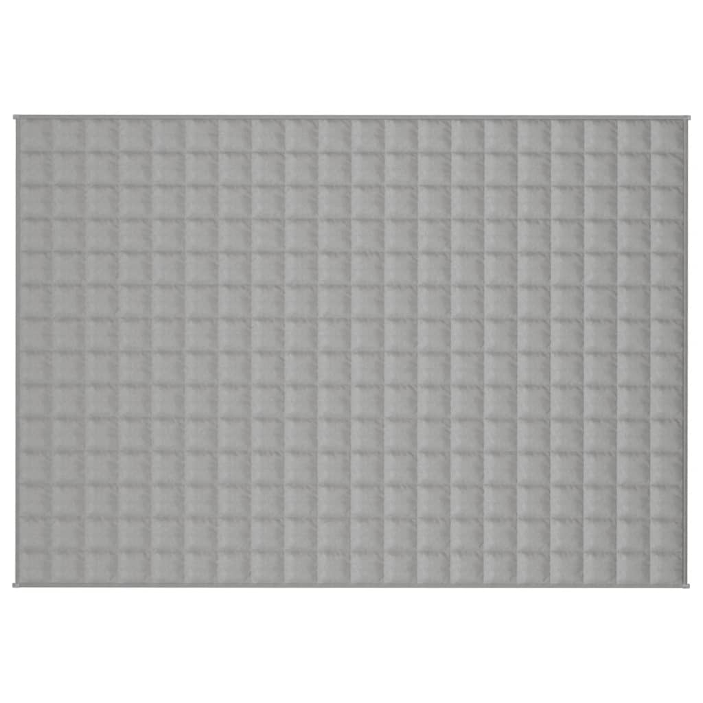 Verzwaringsdeken 137x200 cm 6 kg stof grijs is nu te koop bij PeponiXL, paradijselijk wonen!