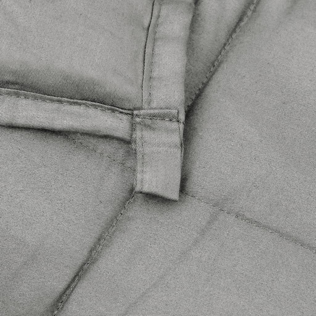 Verzwaringsdeken 140x200 cm 6 kg stof grijs is nu te koop bij PeponiXL, paradijselijk wonen!