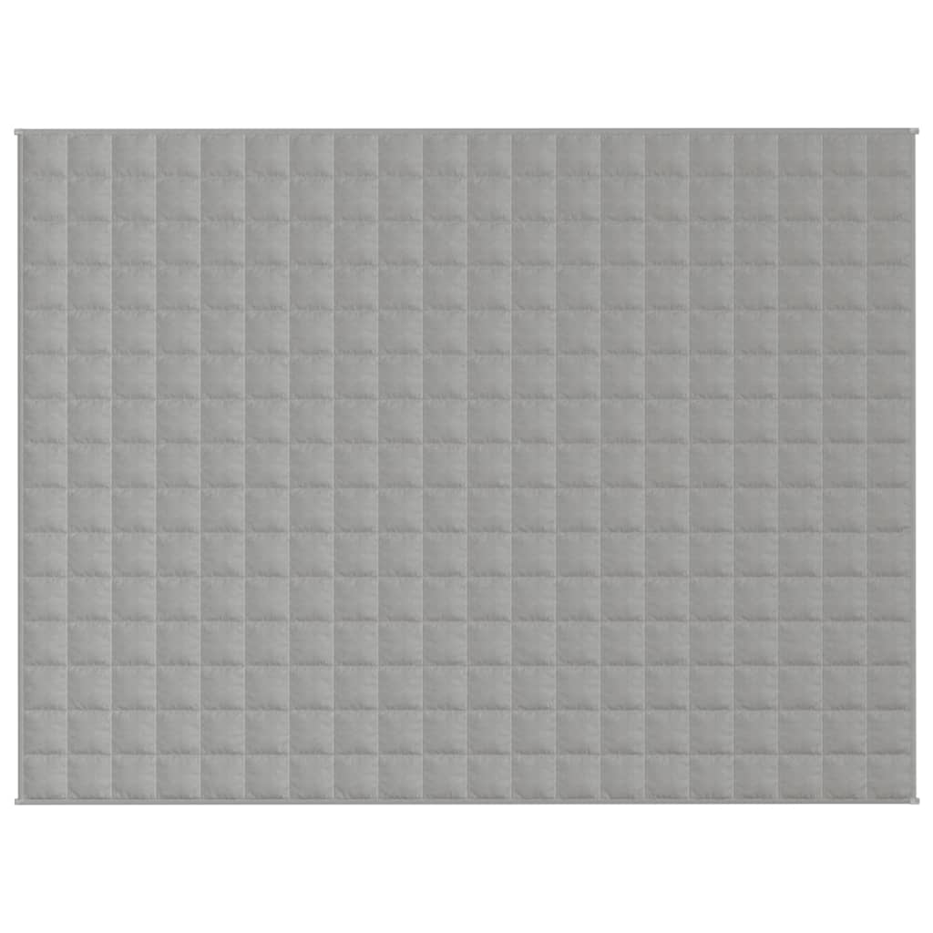 Verzwaringsdeken 152x203 cm 7 kg stof grijs is nu te koop bij PeponiXL, paradijselijk wonen!