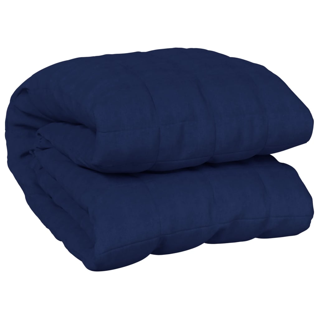 Verzwaringsdeken 200x220 cm 9 kg stof blauw is nu te koop bij PeponiXL, paradijselijk wonen!