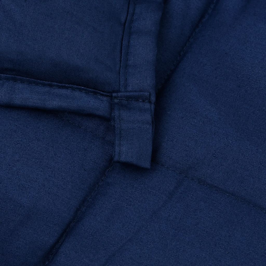 Verzwaringsdeken 220x240 cm 15 kg stof blauw is nu te koop bij PeponiXL, paradijselijk wonen!