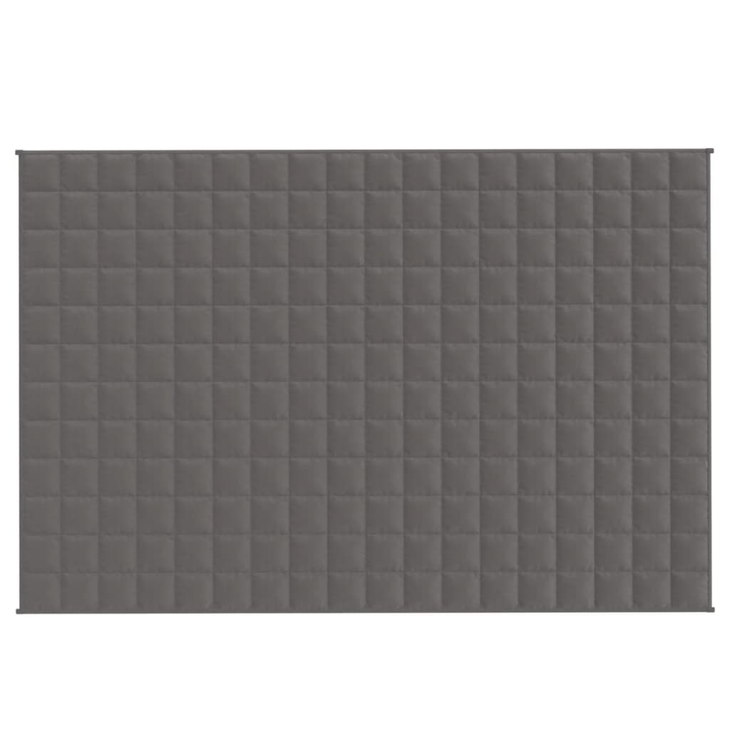 Verzwaringsdeken 122x183 cm 9 kg stof grijs is nu te koop bij PeponiXL, paradijselijk wonen!