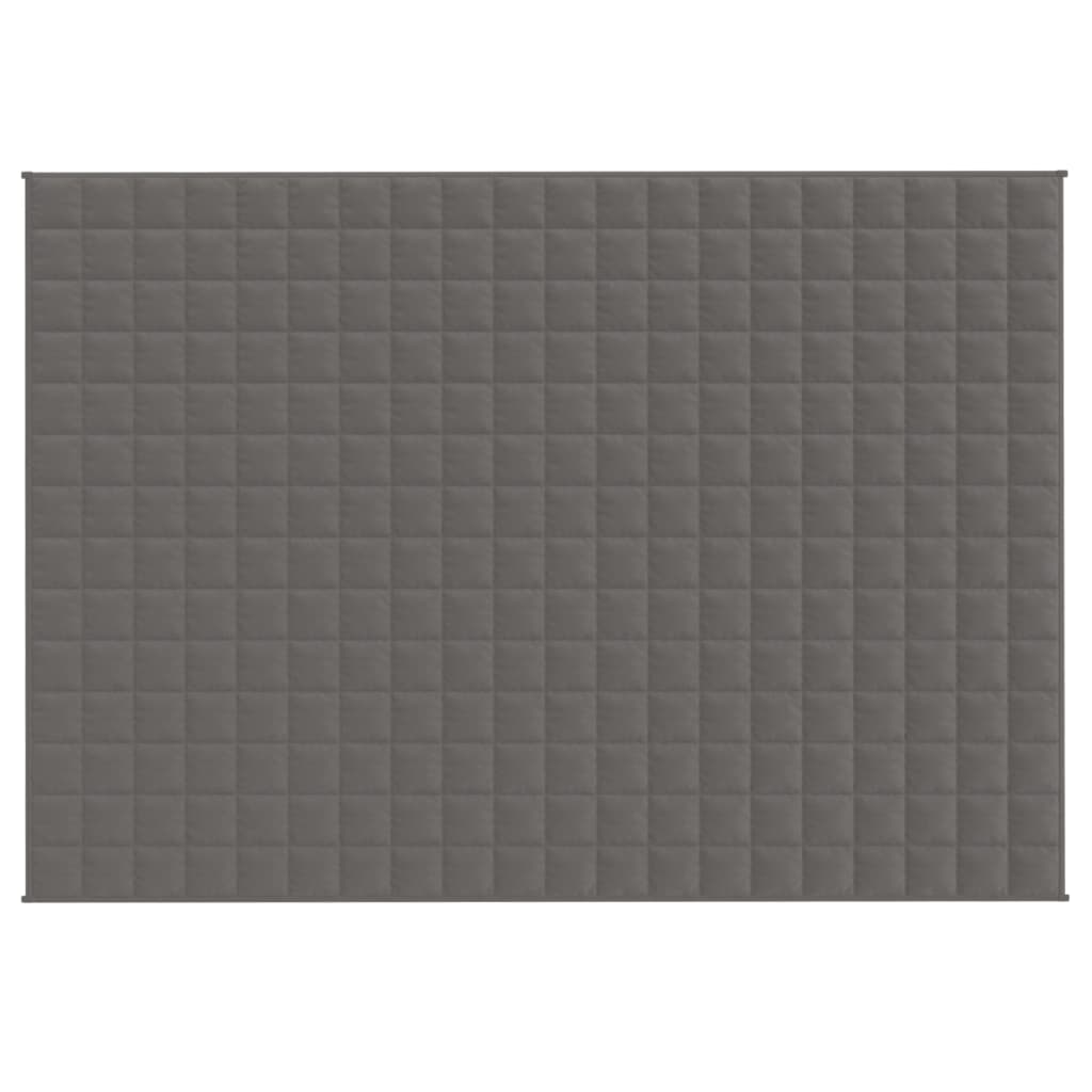 Verzwaringsdeken 140x200 cm 6 kg stof grijs is nu te koop bij PeponiXL, paradijselijk wonen!