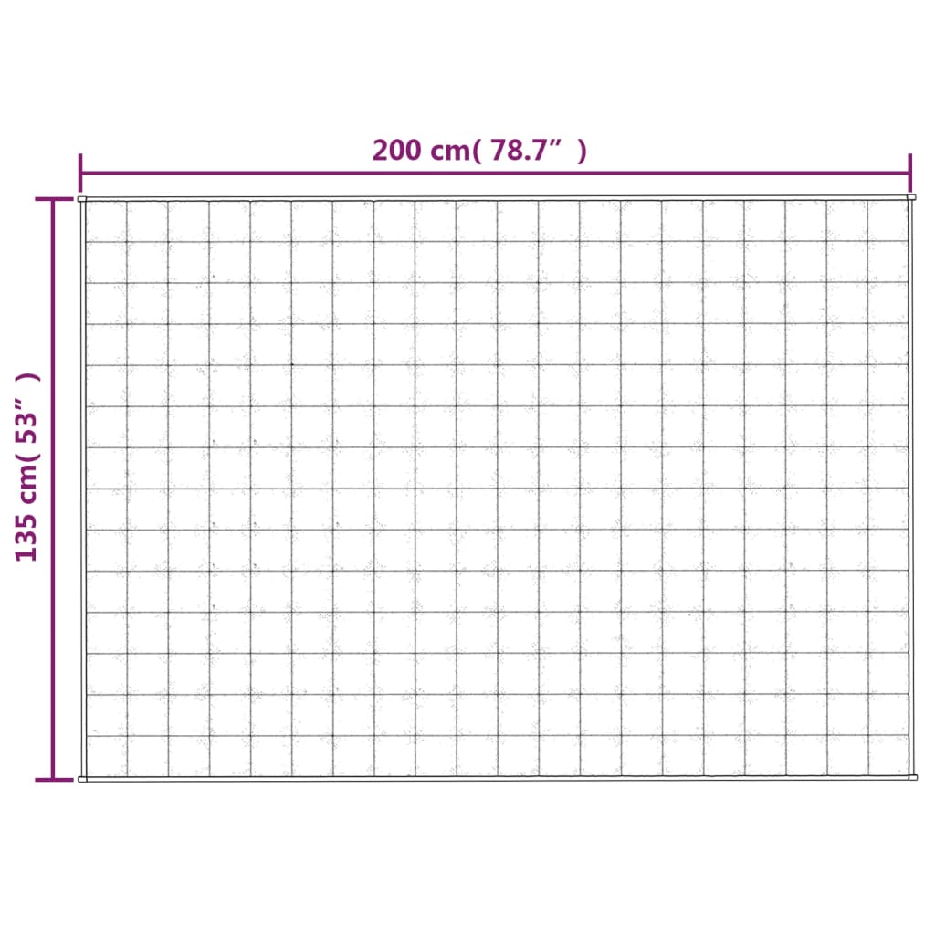 Verzwaringsdeken 135x200 cm 10 kg stof grijs is nu te koop bij PeponiXL, paradijselijk wonen!