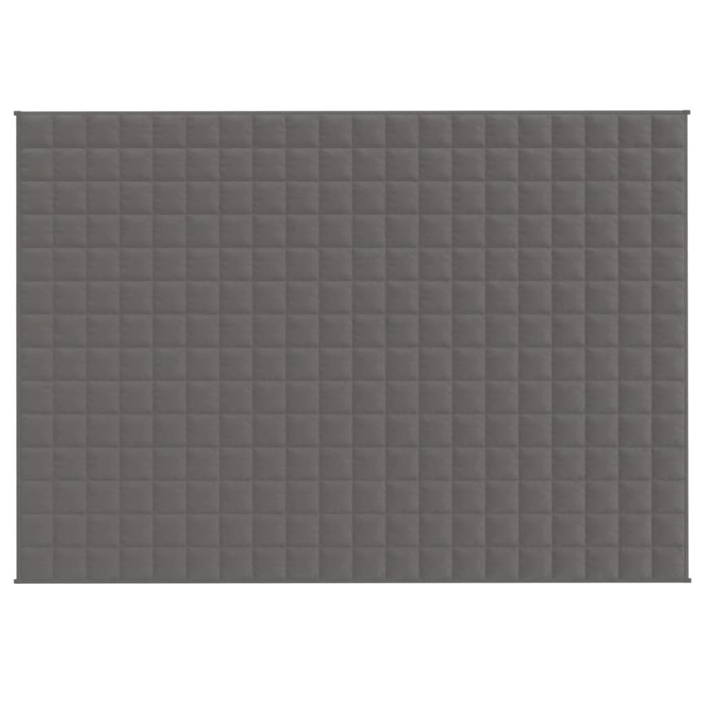 Verzwaringsdeken 137x200 cm 10 kg stof grijs is nu te koop bij PeponiXL, paradijselijk wonen!