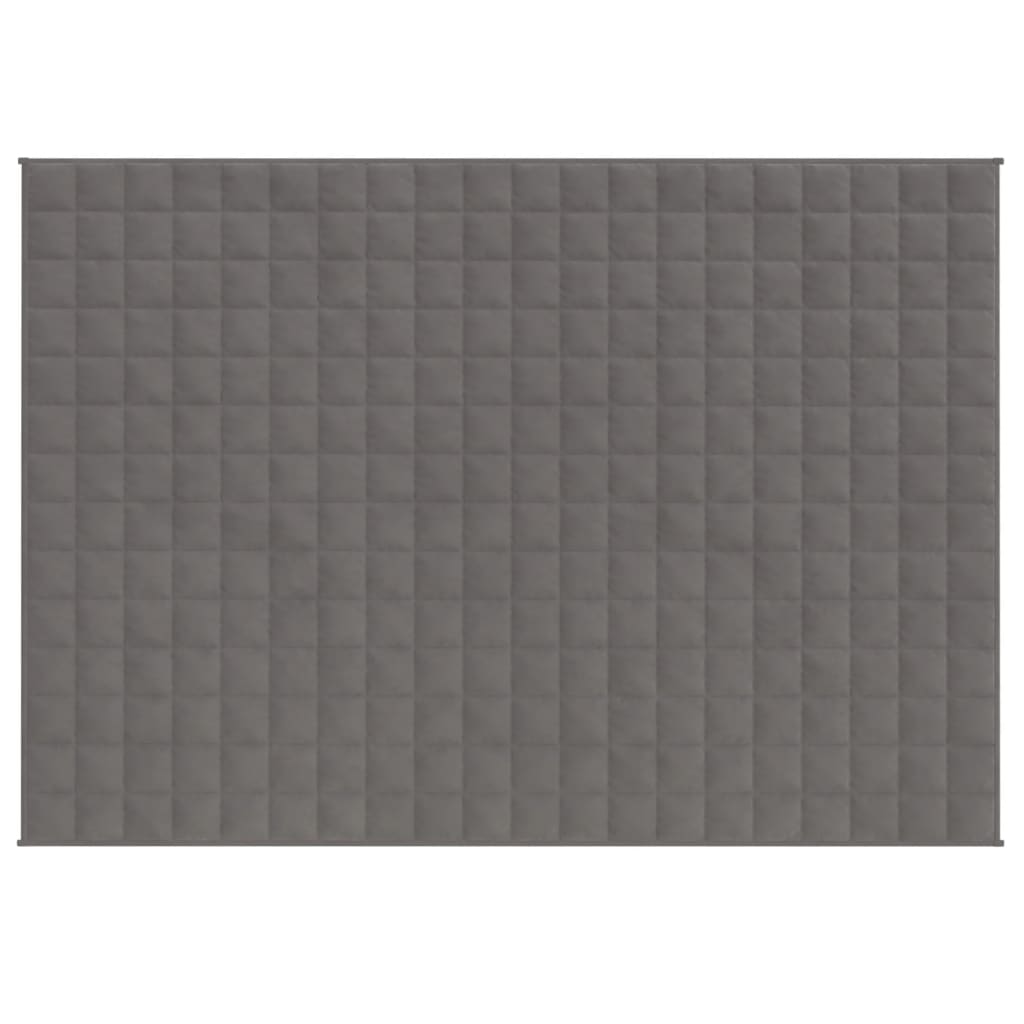 Verzwaringsdeken 152x203 cm 11 kg stof grijs is nu te koop bij PeponiXL, paradijselijk wonen!