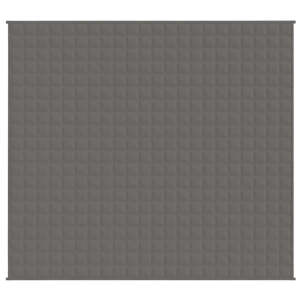 Verzwaringsdeken 200x220 cm 9 kg stof grijs is nu te koop bij PeponiXL, paradijselijk wonen!