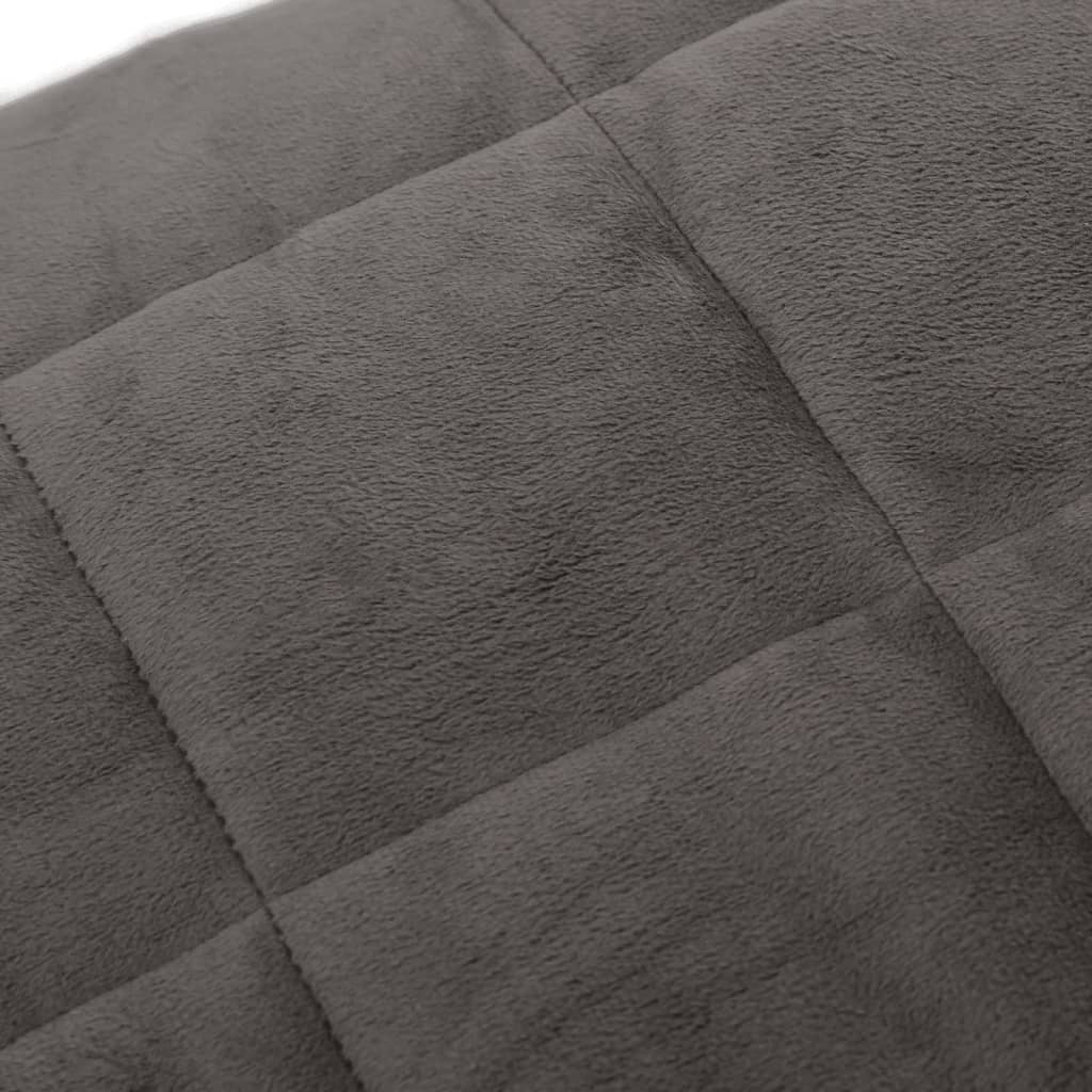 Verzwaringsdeken 220x230 cm 11 kg stof grijs is nu te koop bij PeponiXL, paradijselijk wonen!