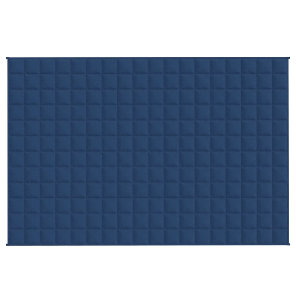 Verzwaringsdeken 122x183 cm 5 kg stof blauw is nu te koop bij PeponiXL, paradijselijk wonen!