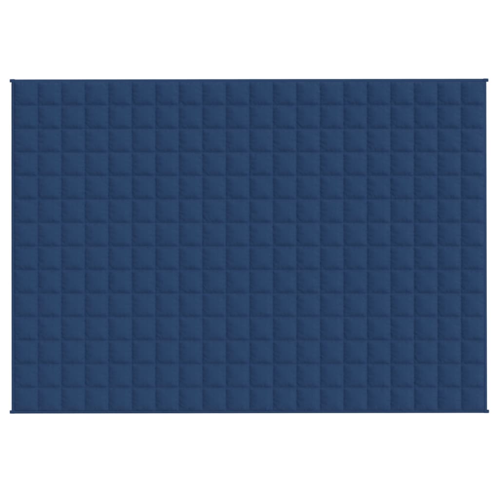 Verzwaringsdeken 140x200 cm 10 kg stof blauw is nu te koop bij PeponiXL, paradijselijk wonen!