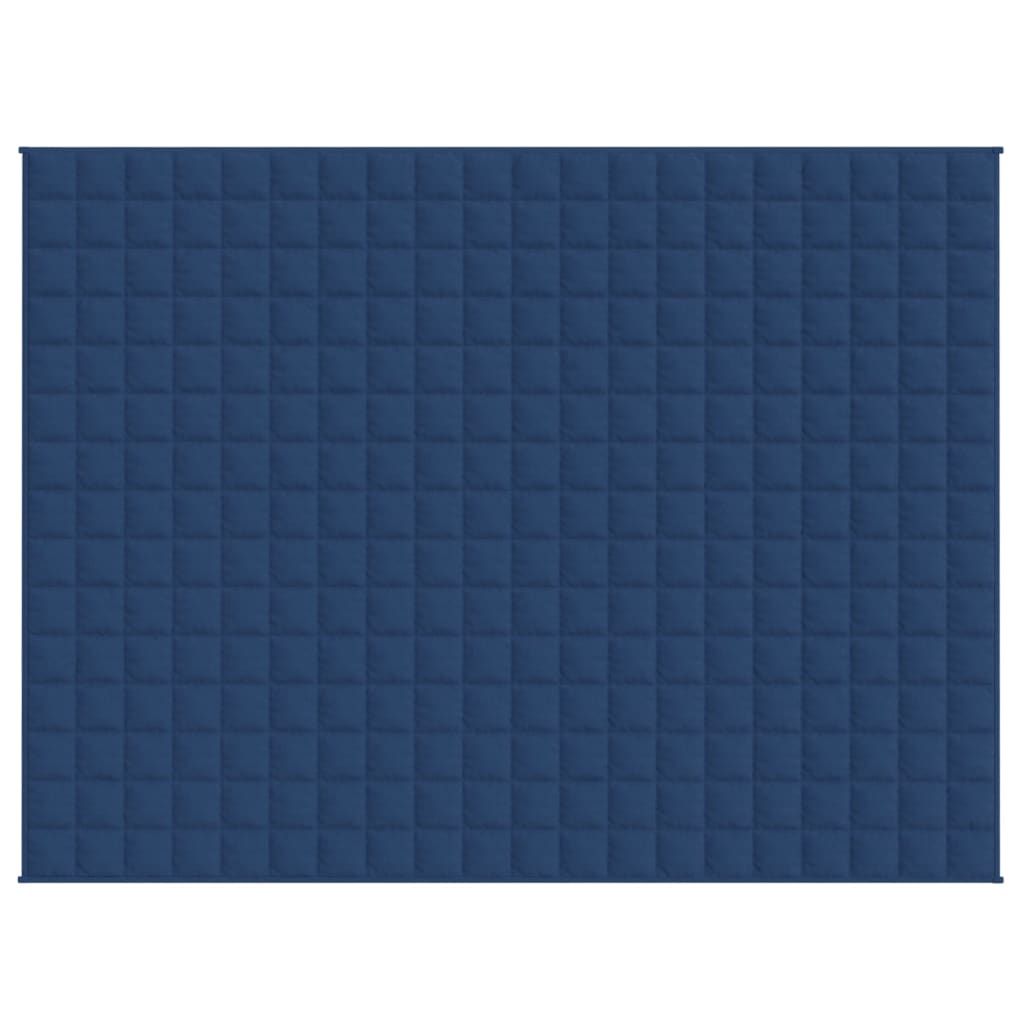 Verzwaringsdeken 152x203 cm 7 kg stof blauw is nu te koop bij PeponiXL, paradijselijk wonen!
