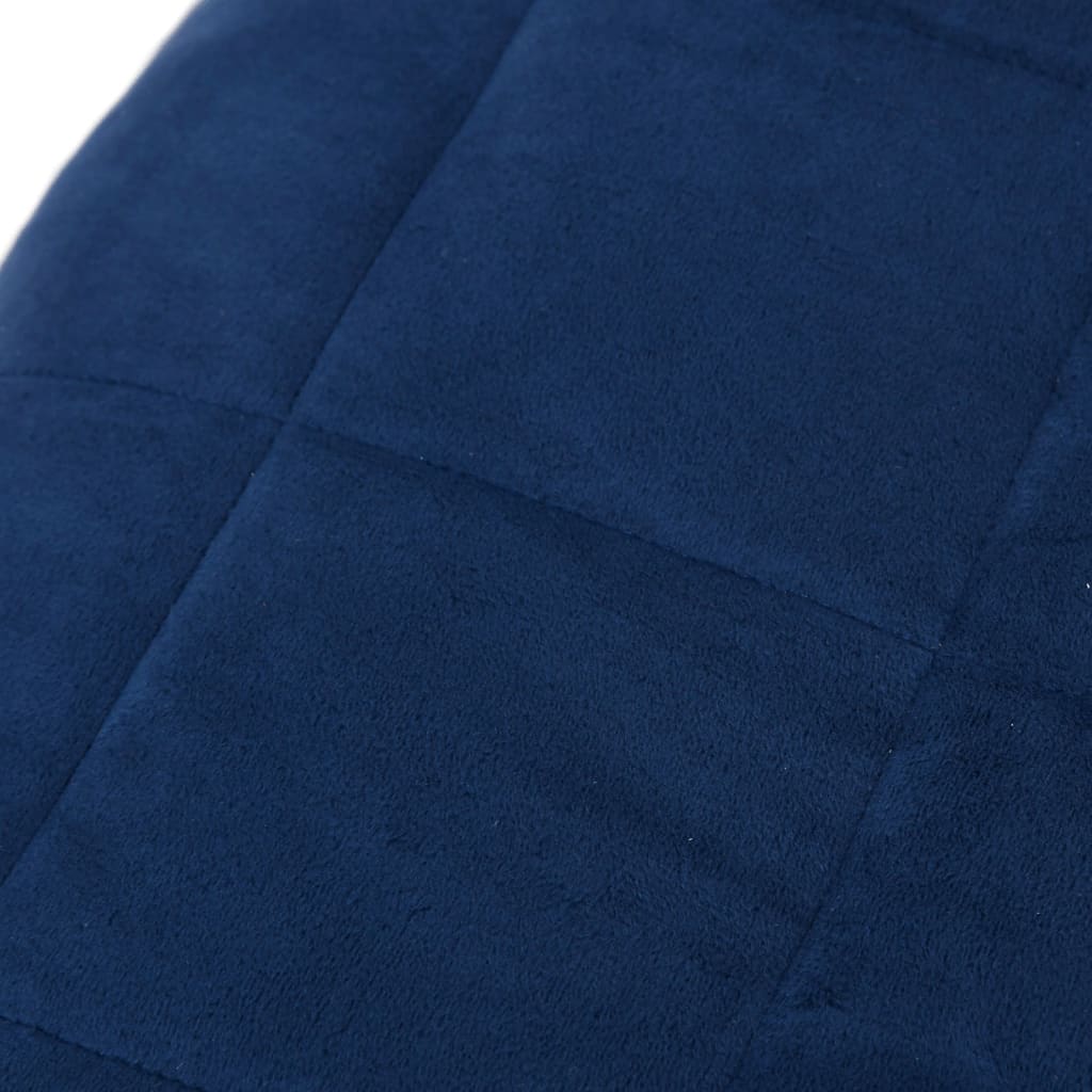 Verzwaringsdeken 220x230 cm 11 kg stof blauw is nu te koop bij PeponiXL, paradijselijk wonen!