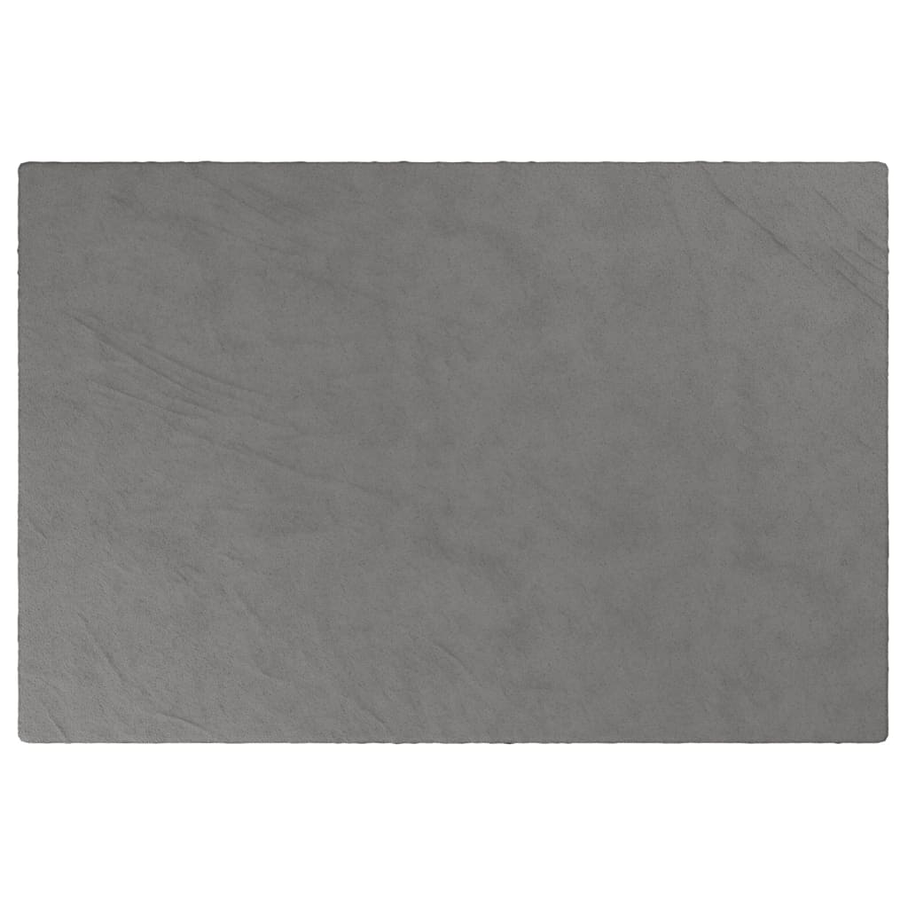 Verzwaringsdeken met hoes 122x183 cm 5 kg stof grijs is nu te koop bij PeponiXL, paradijselijk wonen!