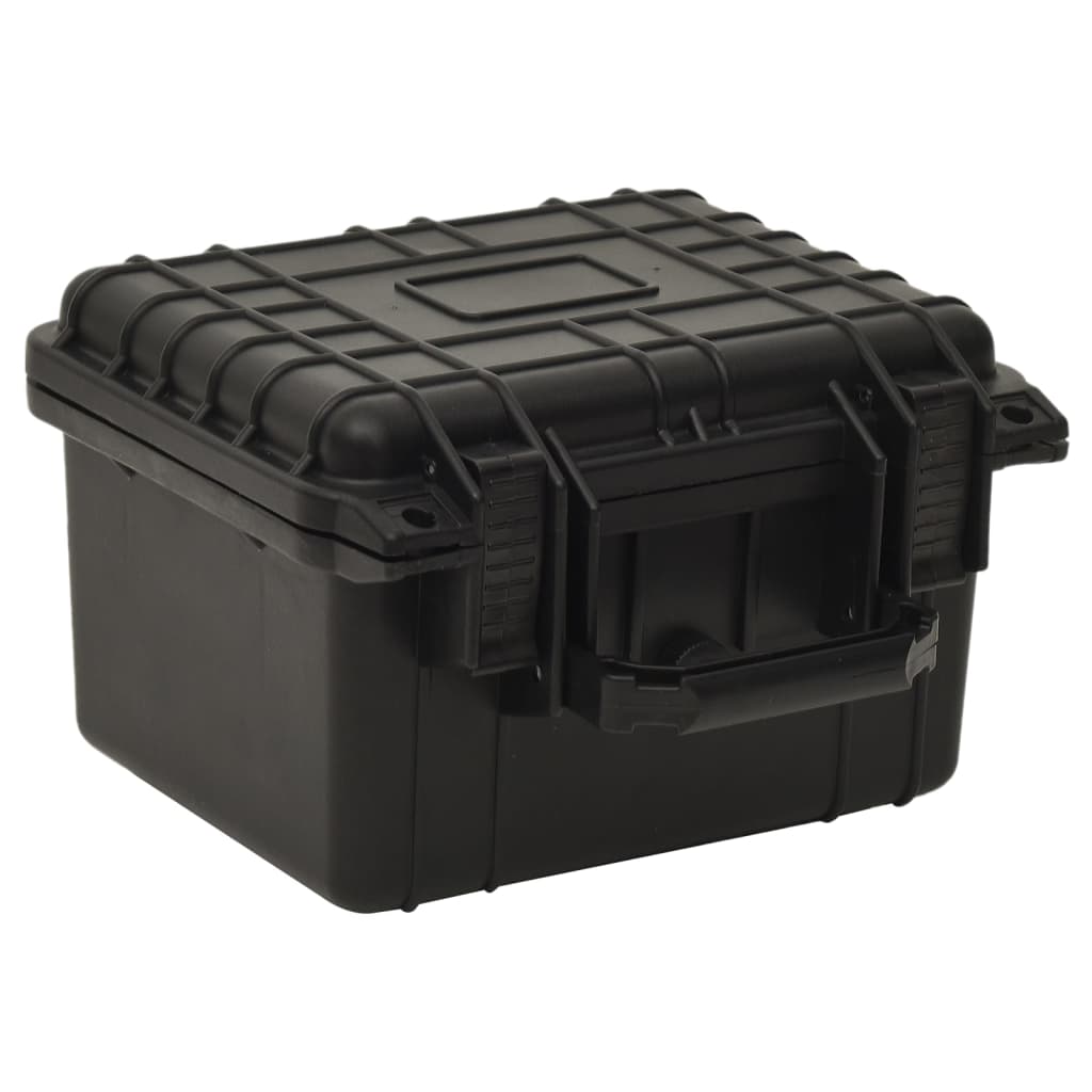 Flightcase draagbaar 27x25x18 cm PP zwart is nu te koop bij PeponiXL, paradijselijk wonen!