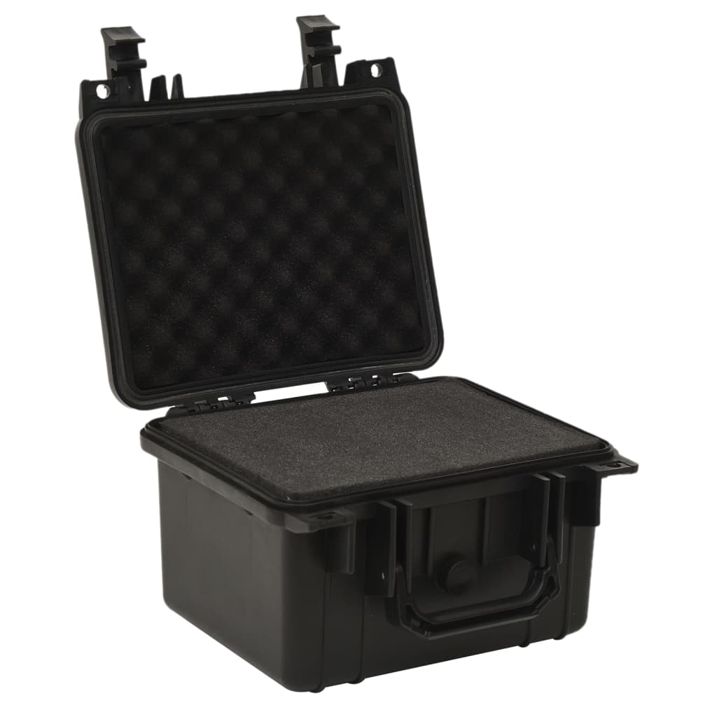 Flightcase draagbaar 27x25x18 cm PP zwart is nu te koop bij PeponiXL, paradijselijk wonen!
