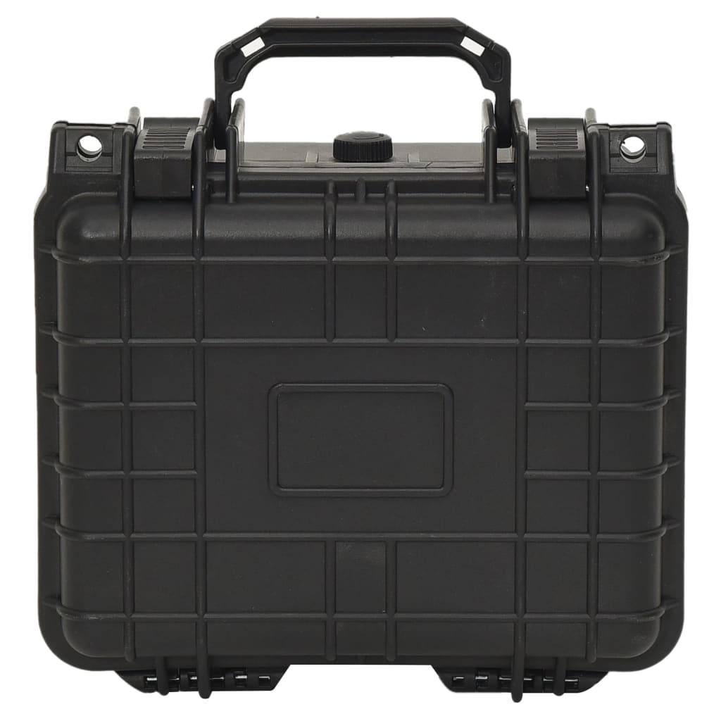 Flightcase draagbaar 27x25x18 cm PP zwart is nu te koop bij PeponiXL, paradijselijk wonen!
