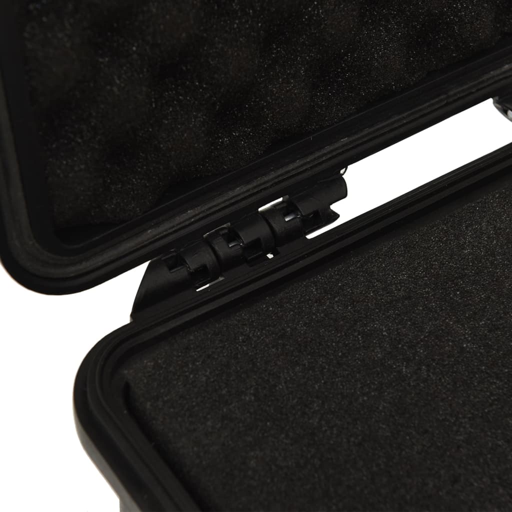 Flightcase draagbaar 27x25x18 cm PP zwart is nu te koop bij PeponiXL, paradijselijk wonen!