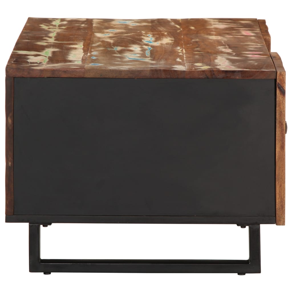 Salontafel 100x54x40 cm massief gerecycled hout en bewerkt hout is nu te koop bij PeponiXL, paradijselijk wonen!