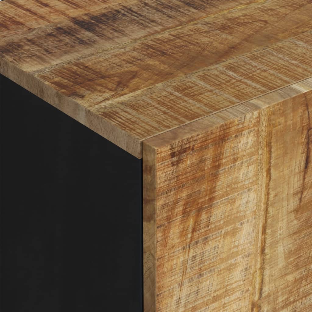 Tv-meubel 105x33,5x46 cm massief mangohout en bewerkt hout is nu te koop bij PeponiXL, paradijselijk wonen!
