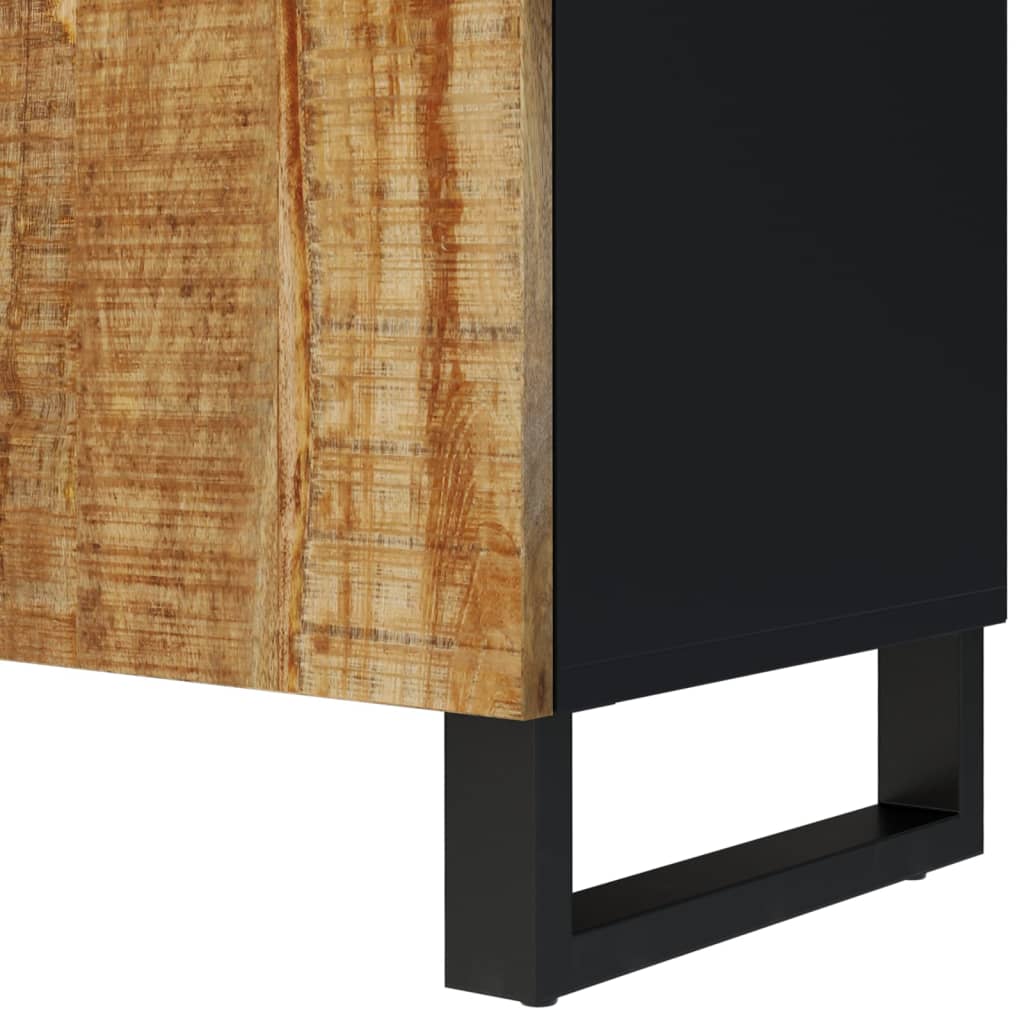 Tv-meubel 105x33,5x46 cm massief mangohout en bewerkt hout is nu te koop bij PeponiXL, paradijselijk wonen!