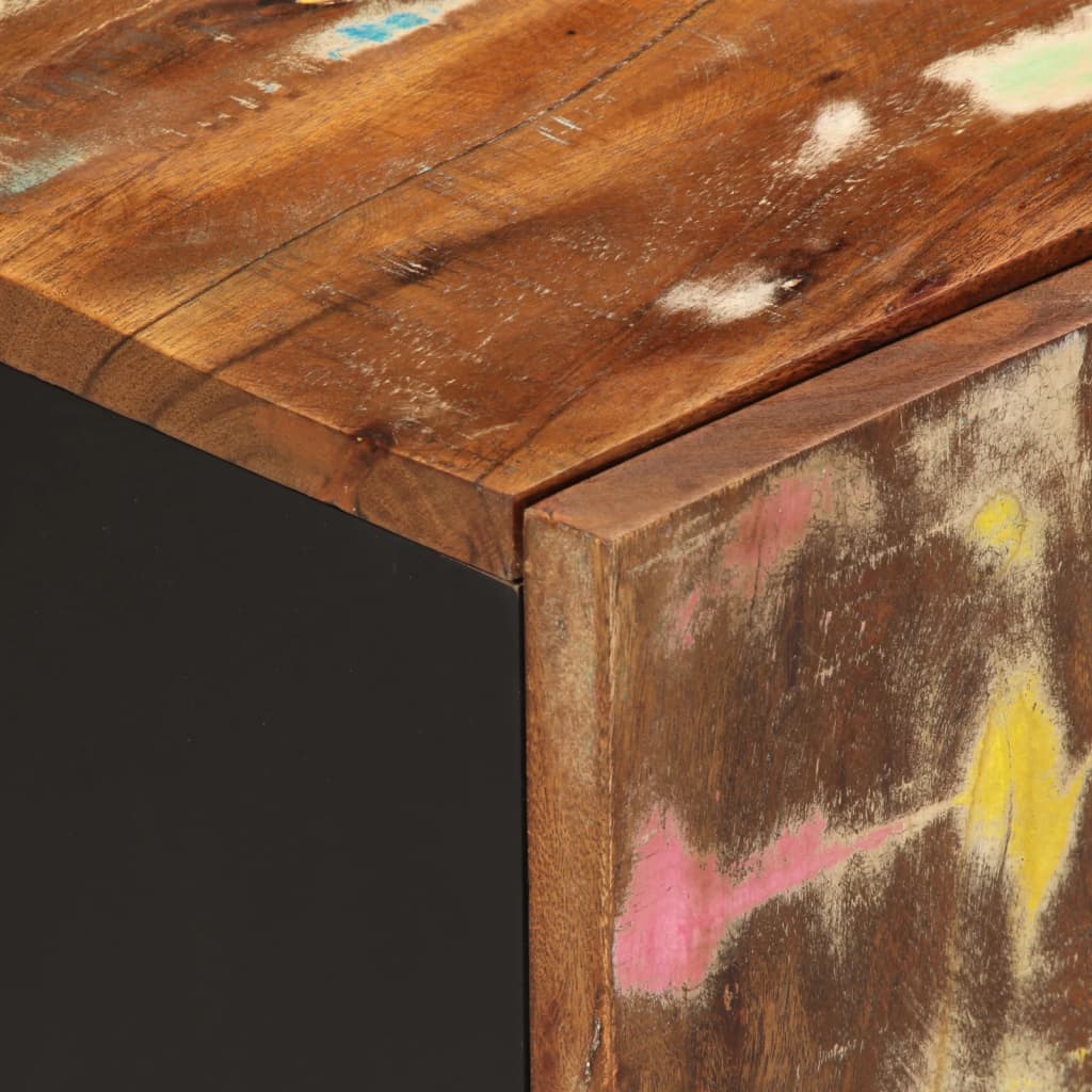 Tv-meubel 105x33,5x46 cm massief hout gerecycled bewerkt hout is nu te koop bij PeponiXL, paradijselijk wonen!