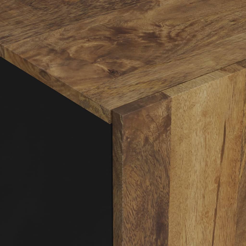 Tv-meubel 105x33,5x46 cm massief mangohout en bewerkt hout is nu te koop bij PeponiXL, paradijselijk wonen!