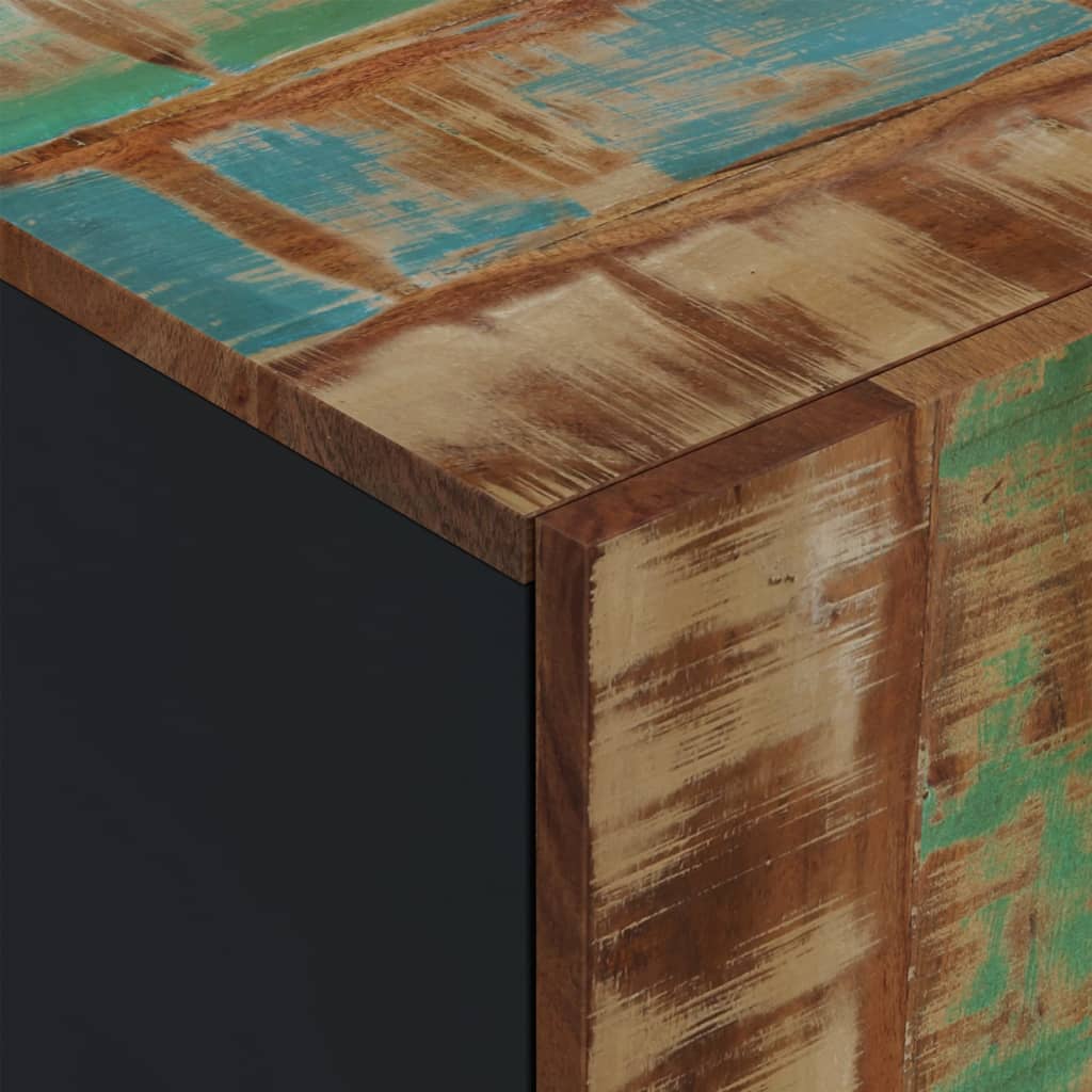 Tv-meubel 80x33x46 cm massief hout gerecycled en bewerkt hout is nu te koop bij PeponiXL, paradijselijk wonen!