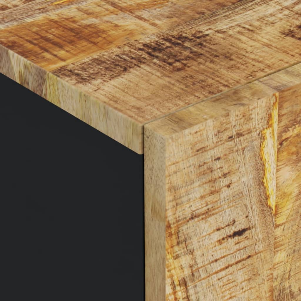 Wastafelkast 62x33x58 cm massief mangohout en bewerkt hout is nu te koop bij PeponiXL, paradijselijk wonen!