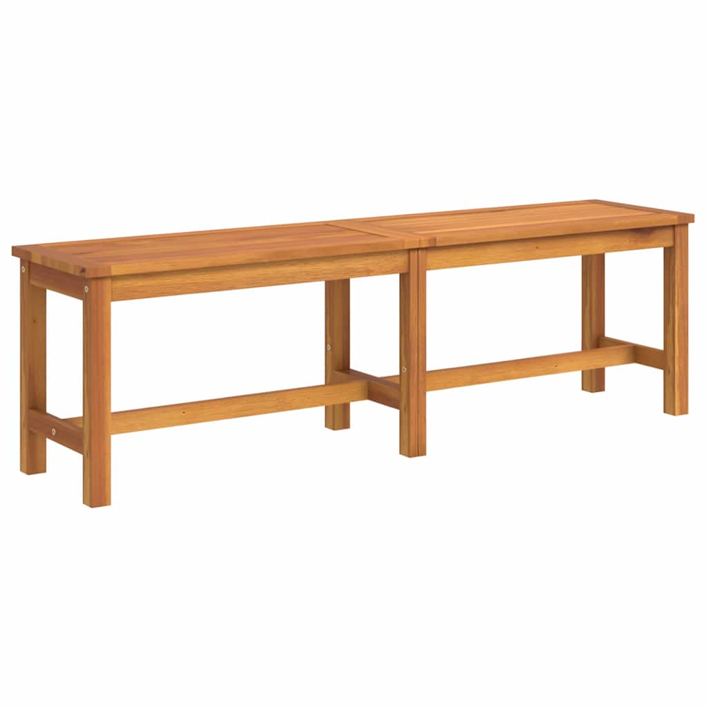 Tuinbank 150x35x45 cm massief acaciahout is nu te koop bij PeponiXL, paradijselijk wonen!