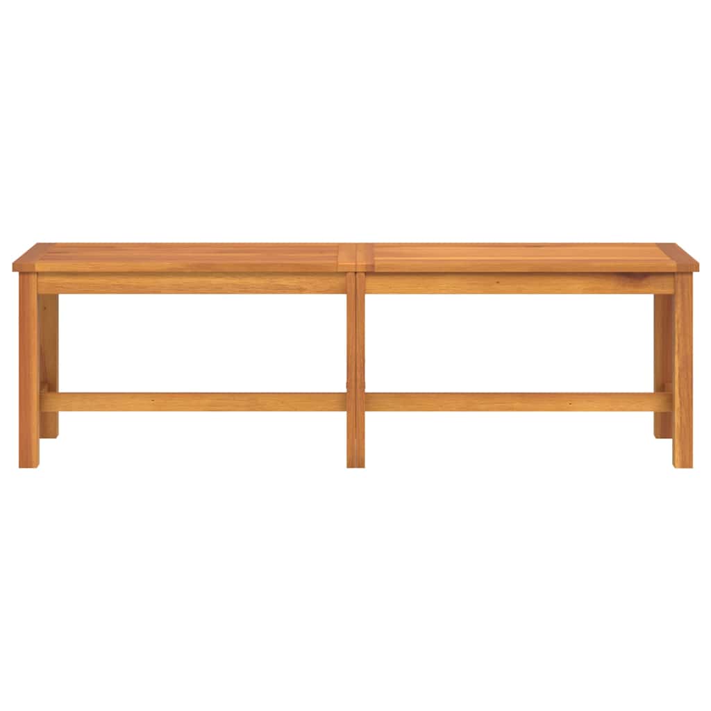 Tuinbank 150x35x45 cm massief acaciahout is nu te koop bij PeponiXL, paradijselijk wonen!