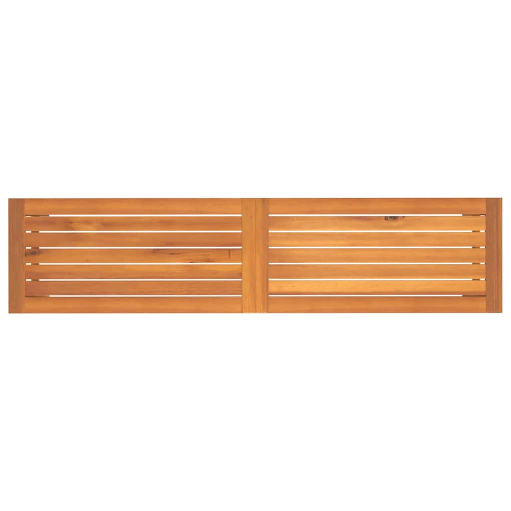 Tuinbank 150x35x45 cm massief acaciahout is nu te koop bij PeponiXL, paradijselijk wonen!