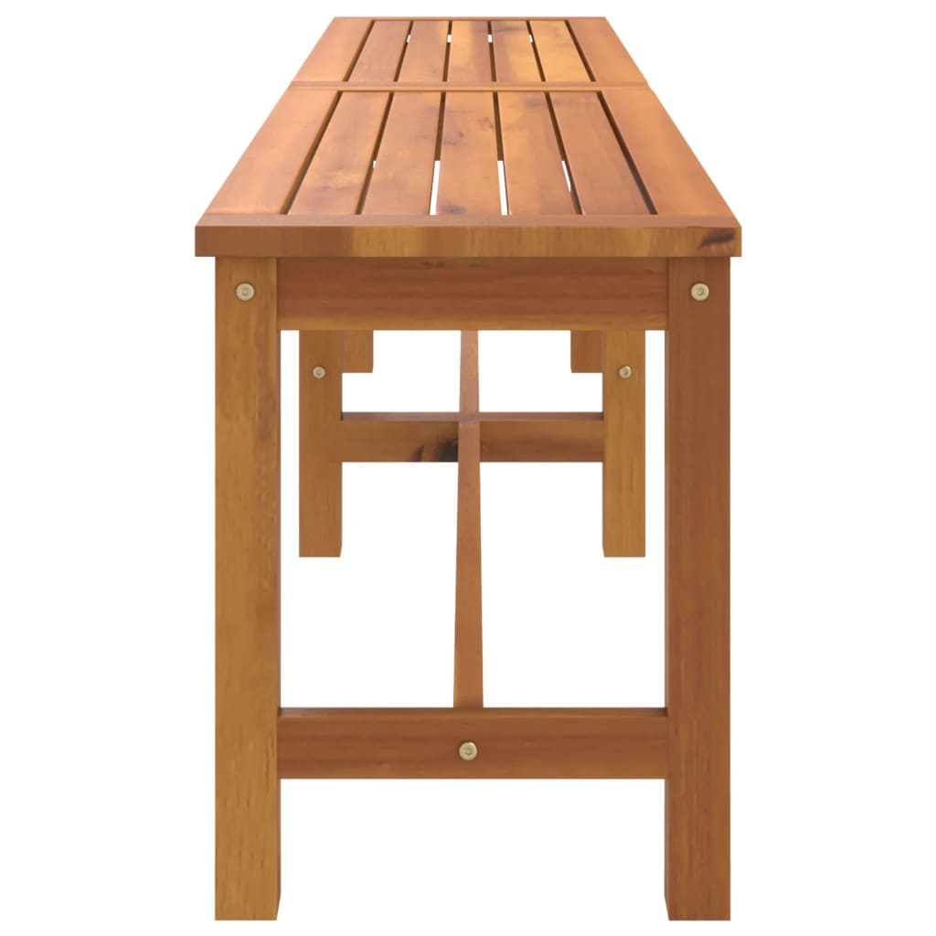 Tuinbank 180x35x45 cm massief acaciahout is nu te koop bij PeponiXL, paradijselijk wonen!