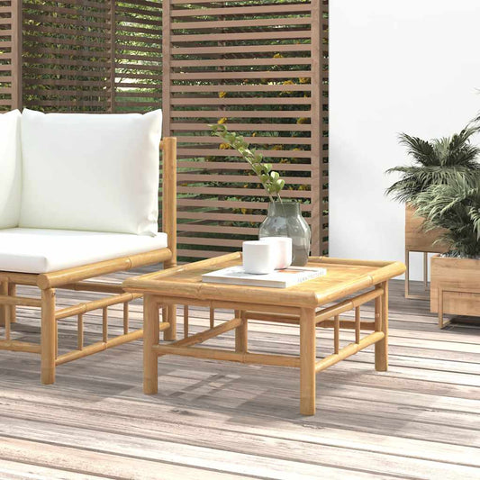 Tuintafel 65x55x30 cm bamboe is nu te koop bij PeponiXL, paradijselijk wonen!