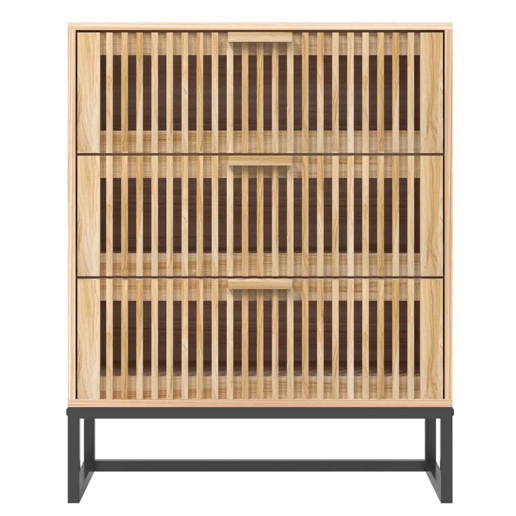 Dressoir 60x30x75 cm bewerkt hout is nu te koop bij PeponiXL, paradijselijk wonen!