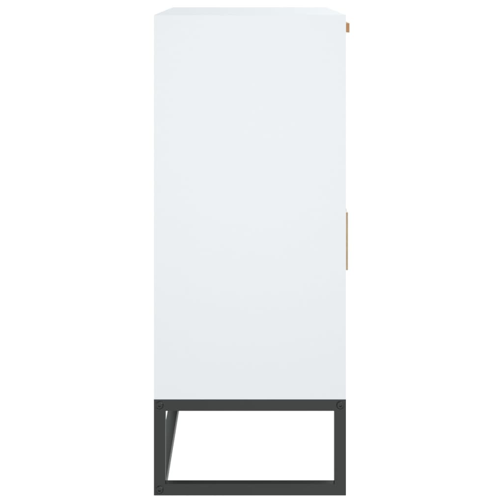 Dressoir 60x30x75 cm bewerkt hout wit is nu te koop bij PeponiXL, paradijselijk wonen!