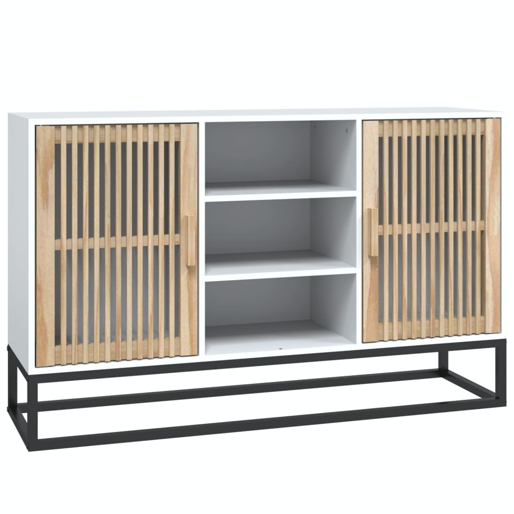 Dressoir 105x30x65 cm bewerkt hout wit is nu te koop bij PeponiXL, paradijselijk wonen!