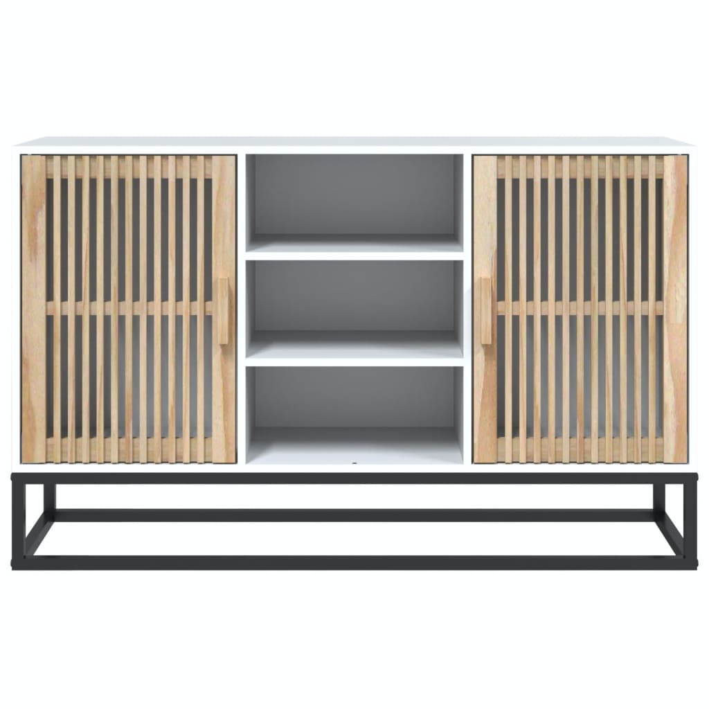 Dressoir 105x30x65 cm bewerkt hout wit is nu te koop bij PeponiXL, paradijselijk wonen!